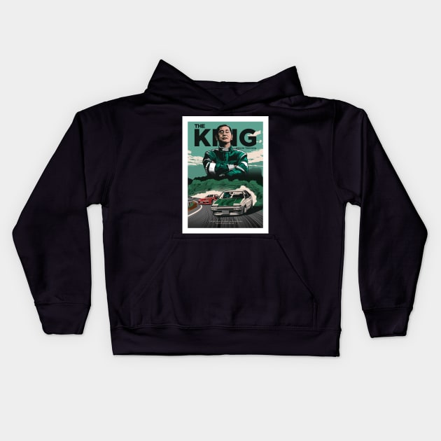 Drift King - Keiichi Tsuchiya Kids Hoodie by rizadeli